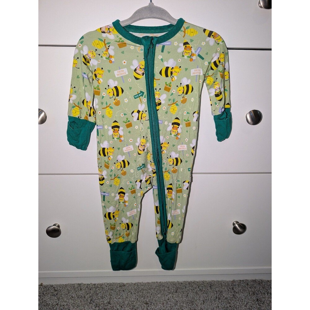 Soulbaby Happy Hive bamboo Zippy newborn